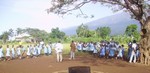 Pupils of Catholic School of Muea before blood collection: cliquer pour aggrandir