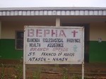 PAC à l´Hôpital St francis de Assisi,Nkwen-Bamenda