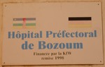 PAC  lHpital de BOZOUM, Republique Centrafricaine