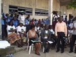 Equipe PARTEC prsente au Grand Meeting sur le paludisme: cliquer pour aggrandir