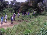 Visite des tudiants de l´ISH  la ferme d´exploitation du GIC SAGRIC